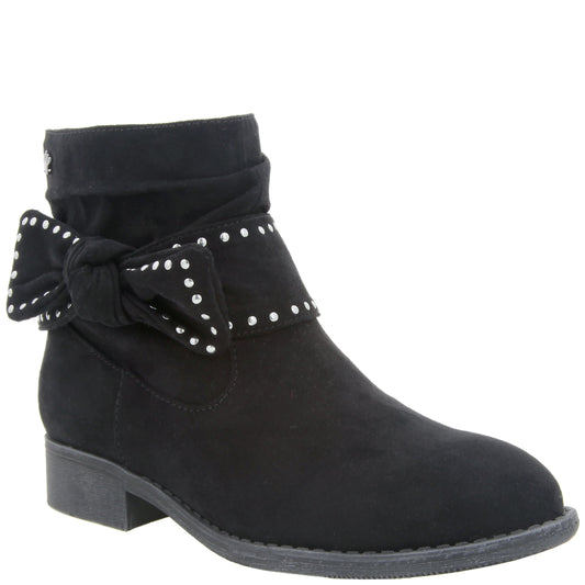 Studded Bow Bootie
